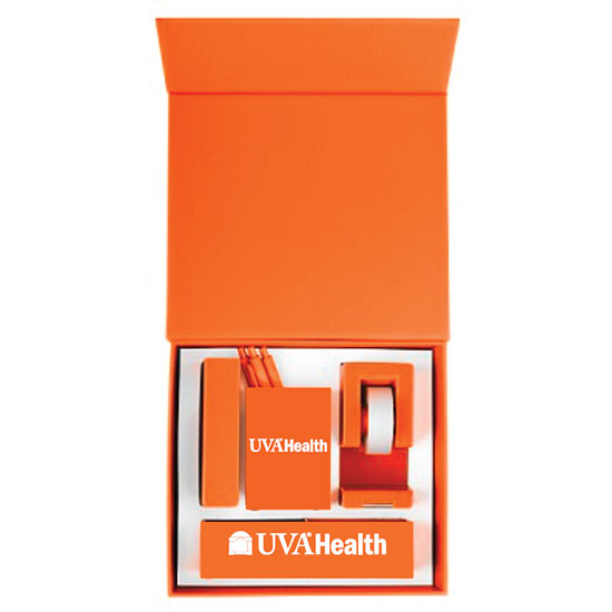 UVA Health Desk Supplies Kit - Orange